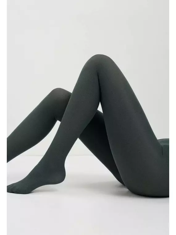 Женские меланжевые колготки trendy melange 60 verde, 18С-131СП, 4, CONTE ELEGANT,  - 1