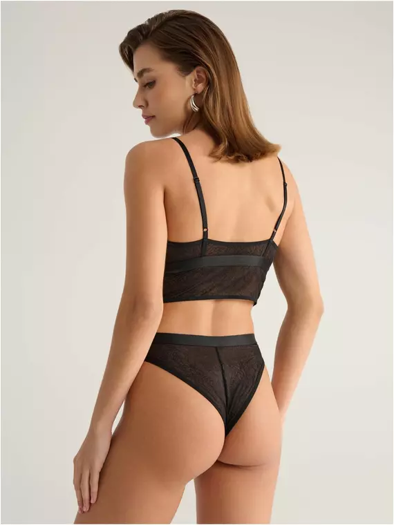 Бюстье женское conte floral tattoo lbe 2871 black, 23С-2908ТСП, 170-96/L, CONTE ELEGANT,  - 3