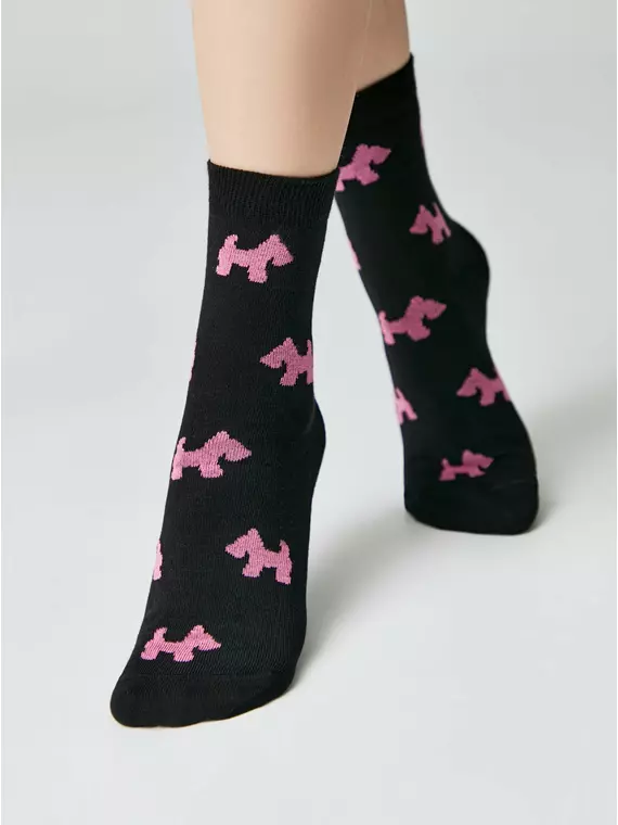 Носки женские conte classic 587 черный, 7С-22СП, 39-41 (25-27), CONTE ELEGANT,  - 3