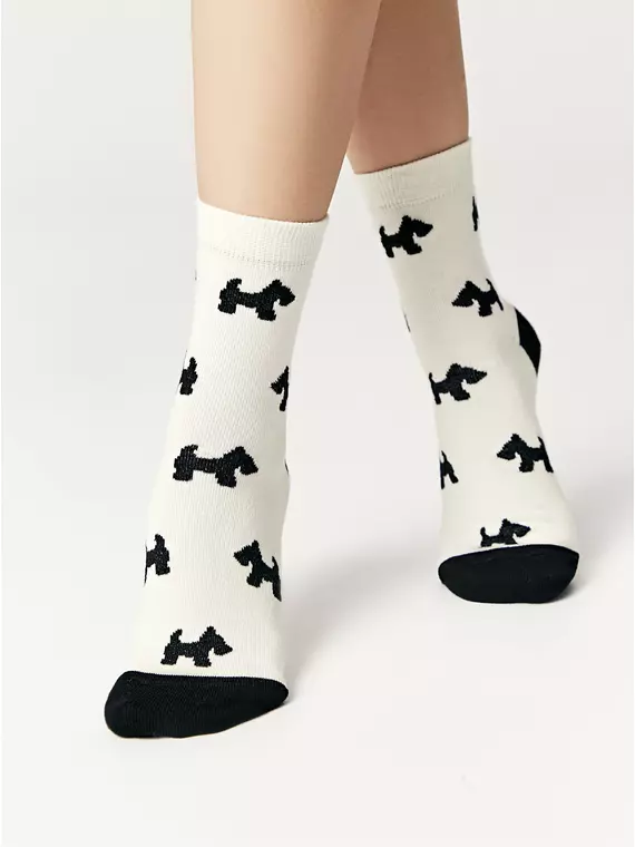 Носки женские conte classic 587 молочный, 7С-22СП, 36-38 (23-25), CONTE ELEGANT,  - 2