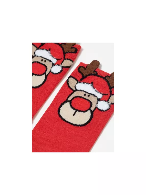 Мужские новогодние носки diwari new year 629 красный, 19С-90СП, 42-45 (27-29), DIWARI,  - 5