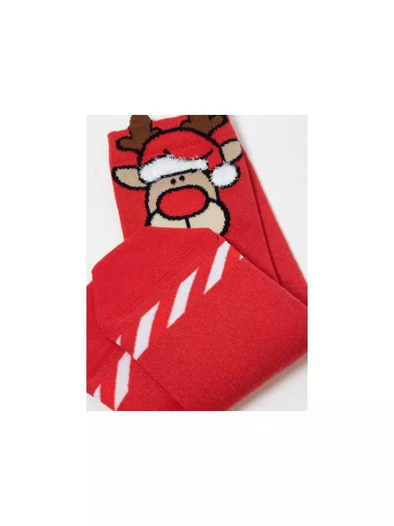 Носки женские новогодние conte new year 629 красный, 20С-34СП, 36-39 (23-25), CONTE ELEGANT,  - 6