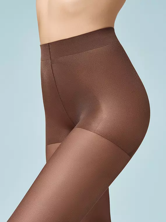Колготки с утягивающими шортами omsa perfect body 50 marrone, PERFECT BODY 50, 3, OMSA,  - 6