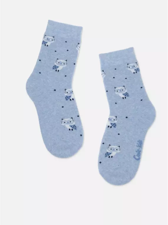 Детские махровые носки sof-tiki 758 голубой, 21С-13СП, 16, CONTE-KIDS,  - 4
