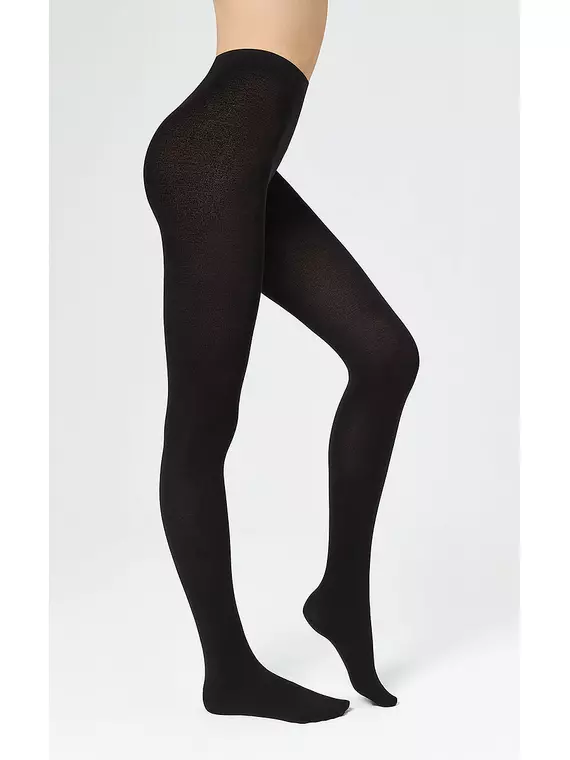 Хлопковые колготки minimi cotone 160 den nero, COTONE 160, 3, MINIMI,  - 2