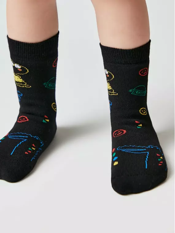 Носки детские махровые conte-kids sof-tiki 765 черный, 21С-13СП, 16, CONTE-KIDS,  - 2