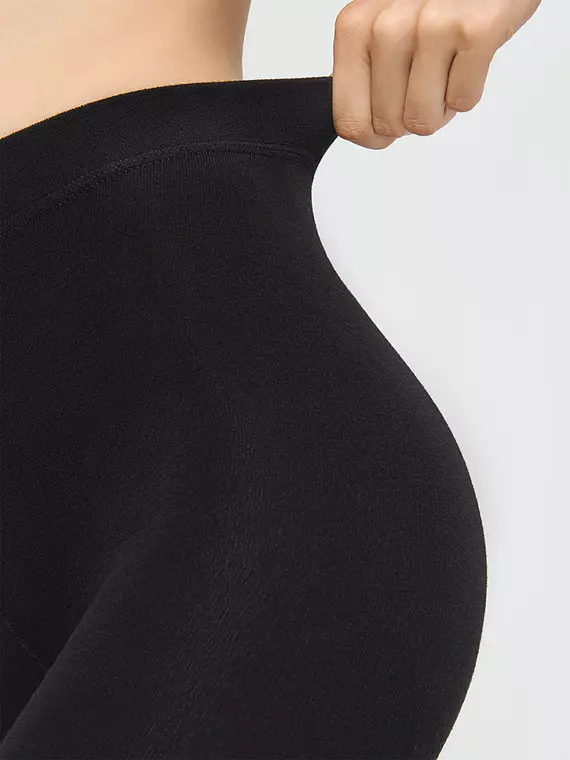 Теплые колготки minimi siberia 300 den (хлопок с флисом) nero, SIBERIA 300 (хлопок с флисом), 4, MINIMI,  - 5