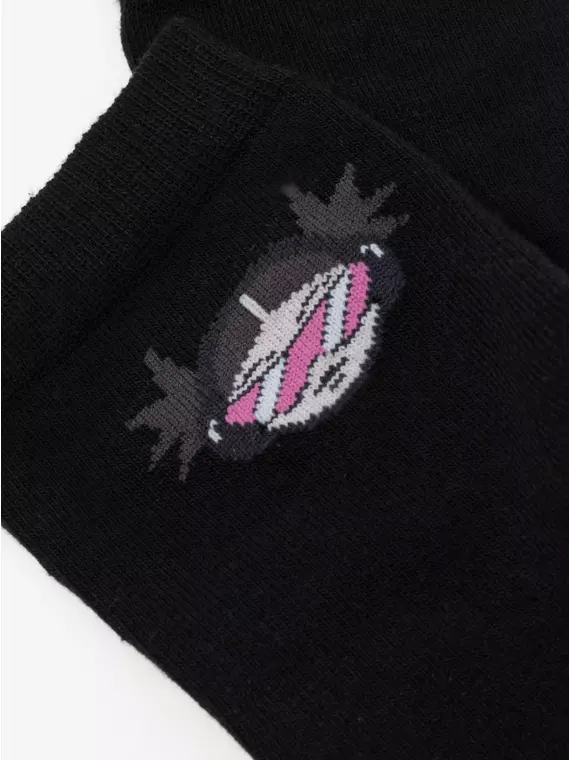 Детские носки с махровой стопой софтики 523 черный, 24С-69СП, 22, CONTE-KIDS,  - 3