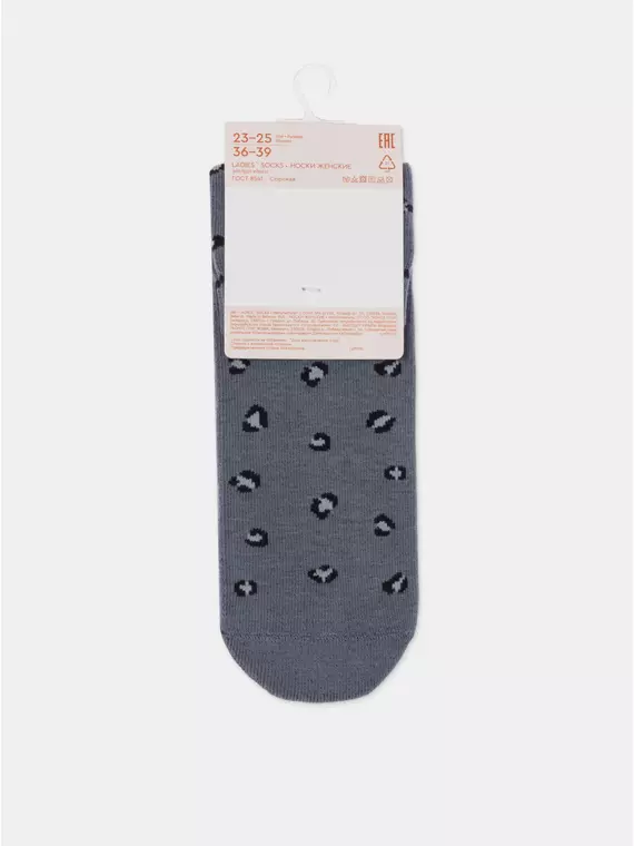 Носки женские (махровая стопа) esli perfect 569 темно-серый, 23С-86СПЕ, 36-39 (23-25), ESLI,  - 8