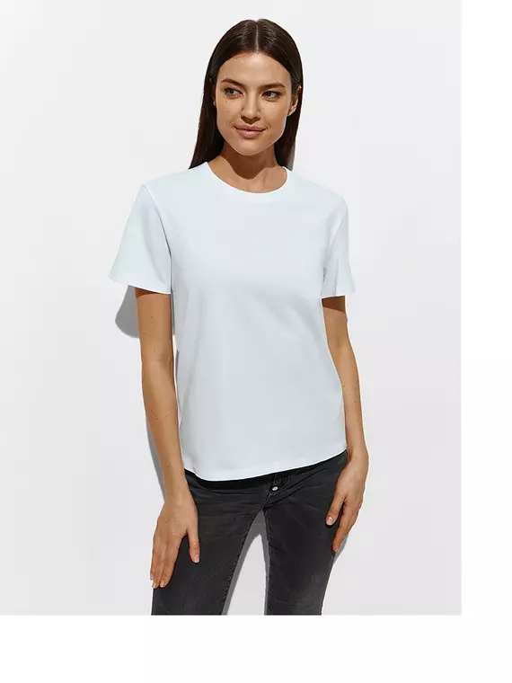 Футболка женская omsa d1201 avorio, SNL-513826, 48/L, OMSA,  - 3