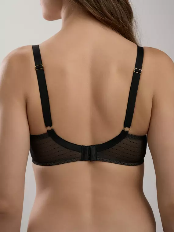 Бюстгальтер с мягкой чашкой на косточках nocturne tb6197 черный, 23С-0037КСП, 75B, CONTE ELEGANT,  - 3