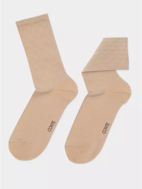Носки женские удлиненные active 620 бежевый, 24С-73СП, 36-38 (23-25), CONTE ELEGANT,  - 4