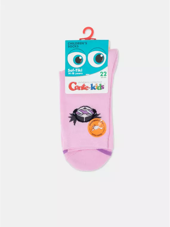 Носки детские (махровая стопа) conte-kids 523 светло-розовый, 24С-69СП, 20, CONTE-KIDS,  - 6