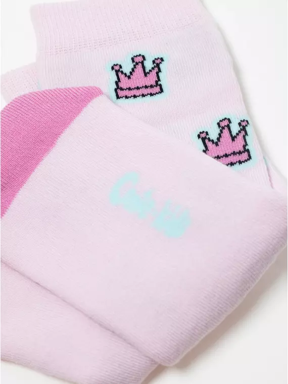 Теплые носки для девочек с махровой стопой sof-tiki 763 светло-розовый, 24С-69СП, 18, CONTE-KIDS,  - 6