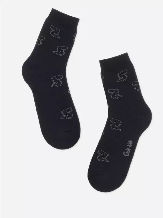 Махровые детские носки sof-tiki 766 черный, 21С-13СП, 20, CONTE-KIDS,  - 3