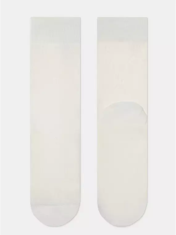 Хлопковые удлиненные носки conte active 623 молочный, 22С-27СП, 36-38 (23-25), CONTE ELEGANT,  - 4