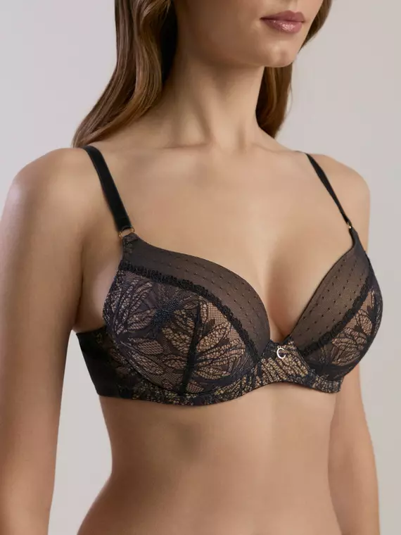 Бюстгальтер пуш-ап на косточках nocturne tb1198 океан, 23С-0038КСП, 80A, CONTE ELEGANT,  - 2