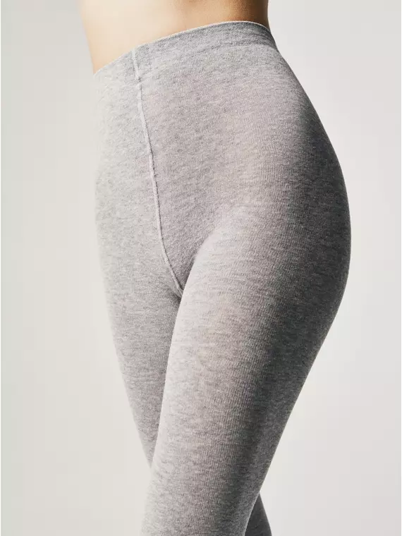 Хлопковые колготки esli estera 300 den grey, 14С-65СПЕ, 2, ESLI,  - 3