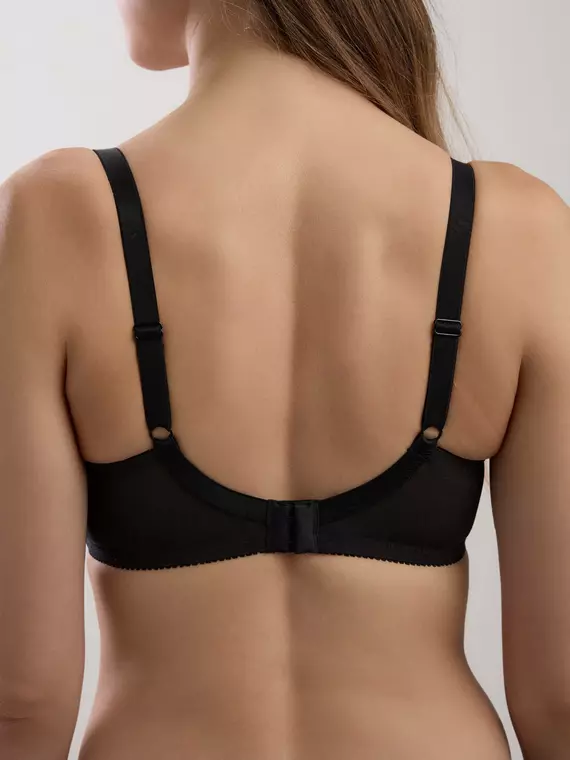 Бюстгальтер дублированный на каркасах comfort plus rb5194 черный, 23С-0015КСП, 80D, CONTE ELEGANT,  - 3