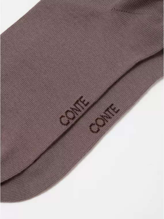 Носки женские удлиненные (без резинки) comfort 000 какао, 19С-101СП, 36-38 (23-25), CONTE ELEGANT,  - 6