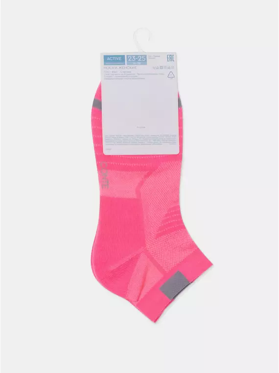Носки женские (короткие) conte active 633 розовый, 24С-97СП, 36-38 (23-25), CONTE ELEGANT,  - 6