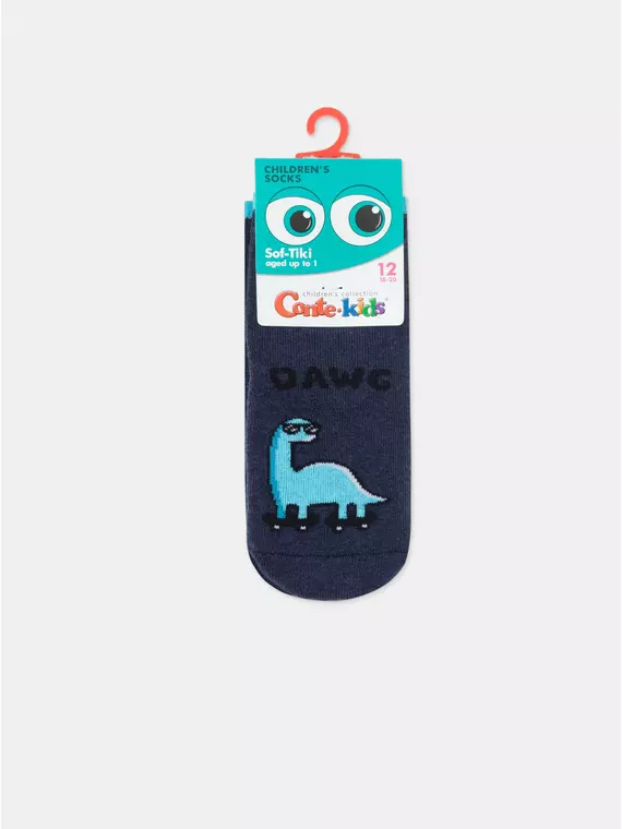 Махровые носки для малышей софтики 573 темно-синий, 7С-46СП, 12, CONTE-KIDS,  - 6