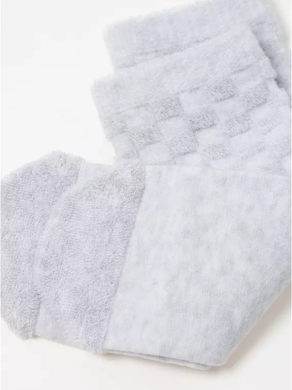 Женские махровые носки conte comfort с объемными рисунками 550 светло-серый, 23С-17СП, 38-39 (25), CONTE ELEGANT,  - 7