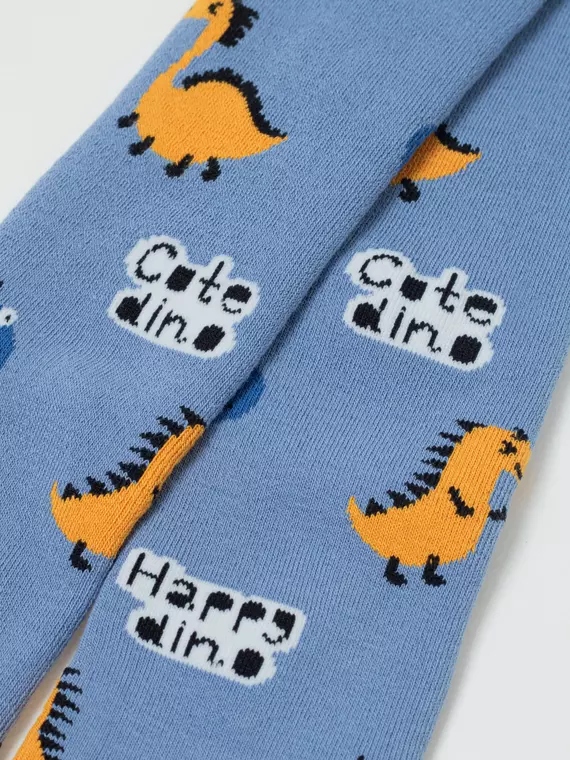 Колготки детские conte-kids sof-tiki (махровые внутри) 656 джинс, 7С-38СП, 92-98 (14), CONTE-KIDS,  - 5