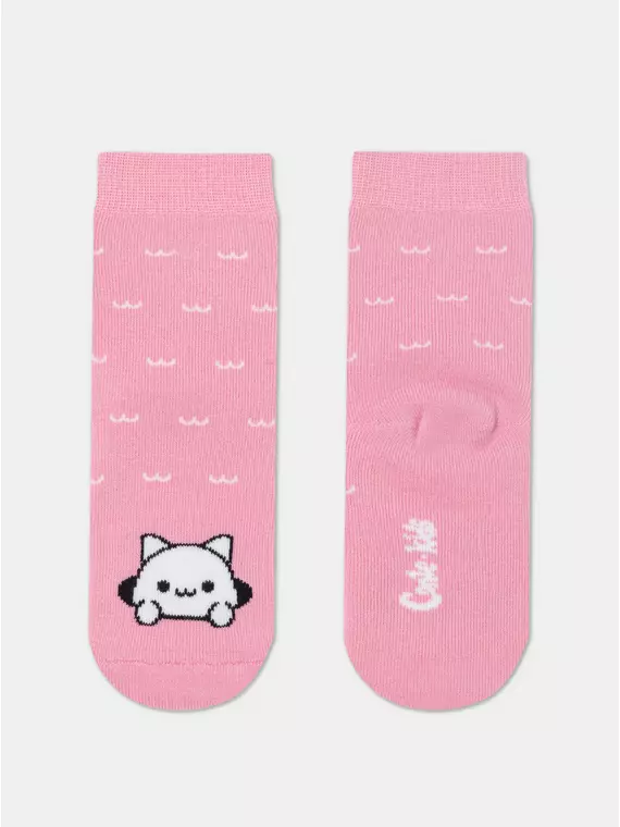 Махровые носки для малышей sof-tiki 525 светло-розовый, 7С-46СП, 14, CONTE-KIDS,  - 4