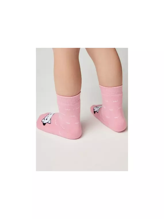 Махровые носки для малышей sof-tiki 525 светло-розовый, 7С-46СП, 14, CONTE-KIDS,  - 2