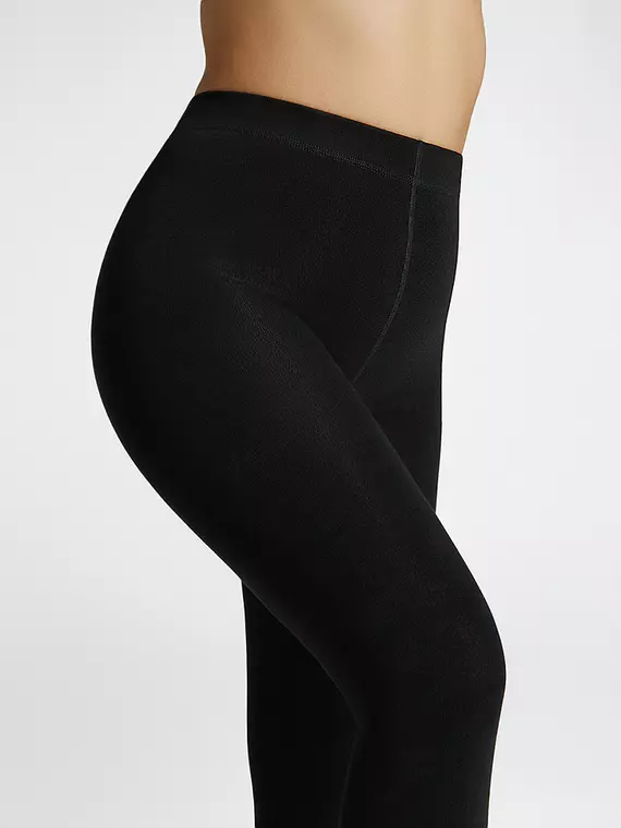 Теплые колготки minimi siberia 300 den (хлопок с флисом) nero, SIBERIA 300 (хлопок с флисом), 4, MINIMI,  - 10