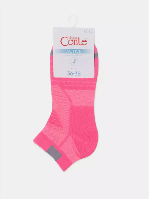 Носки женские (короткие) conte active 633 розовый, 24С-97СП, 36-38 (23-25), CONTE ELEGANT,  - 5