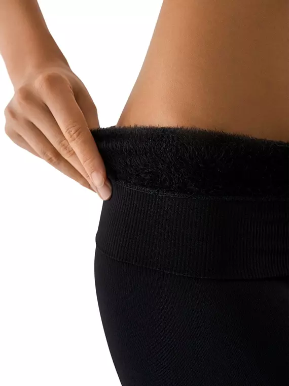 Супер теплые колготки minimi на «меху» artica 480 (ворс) nero, ARTICA 480 (ворс), 2 (S/M), MINIMI,  - 3