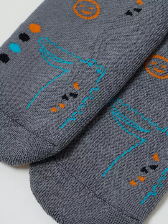 Детские носки (махровые) sof-tiki 765 серый, 21С-13СП, 16, CONTE-KIDS,  - 5