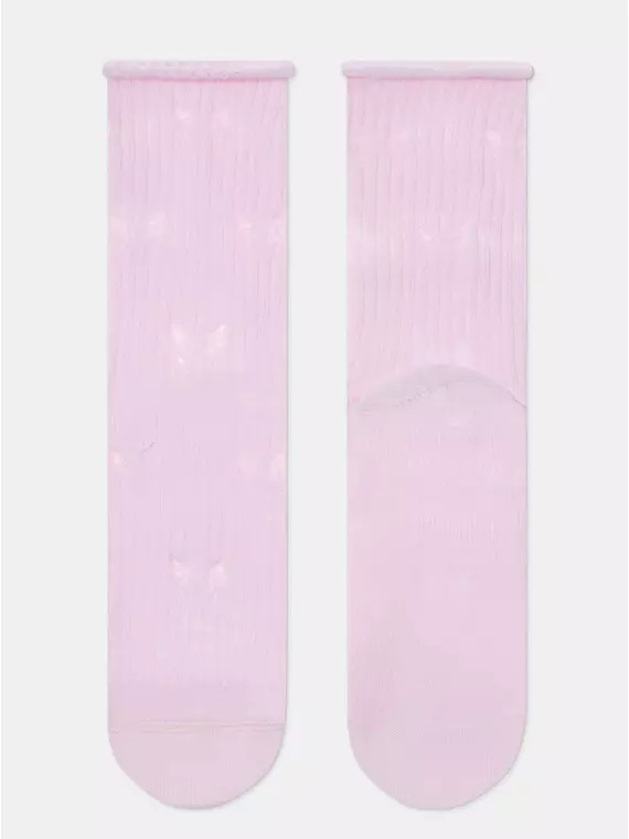 Ажурные носки без резинки classic 628 светло-розовый, 24С-99СП, 36-38 (23-25), CONTE ELEGANT,  - 6