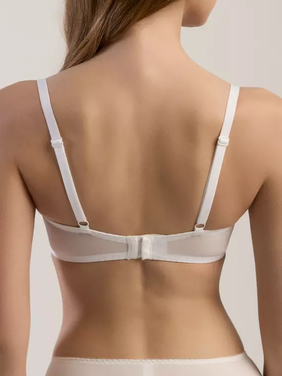 Бюстгальтер "балконет" с мягкой чашкой на косточках autograph rb6168 белый, 23С-0042КСП, 80B, CONTE ELEGANT,  - 2