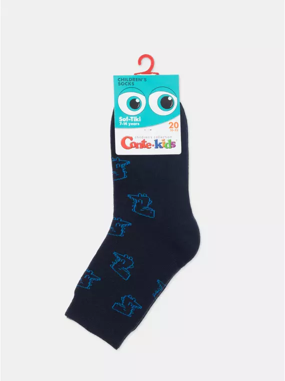 Носки детские махровые conte-kids sof-tiki 766 темно-синий, 21С-13СП, 22, CONTE-KIDS,  - 8