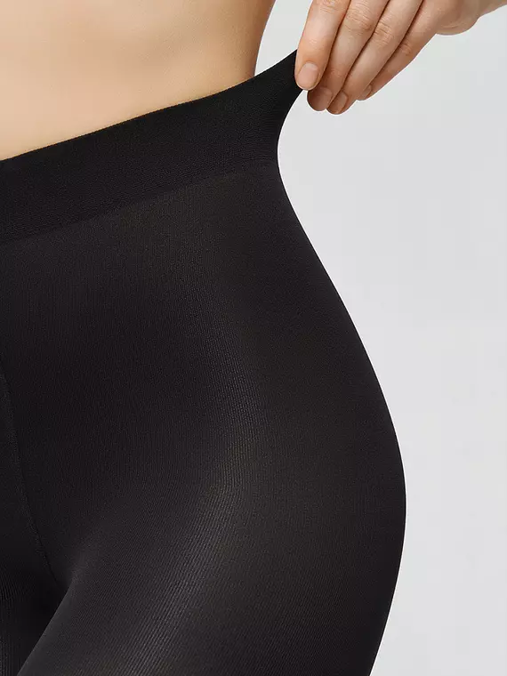 Женские теплые колготки minimi microfibra 100 nero, MICROFIBRA 100 (акция), 2, MINIMI,  - 5