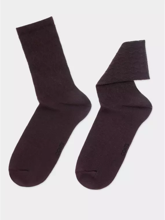 Удлиненные женские носки active 620 шоколадный, 24С-73СП, 36-38 (23-25), CONTE ELEGANT,  - 4