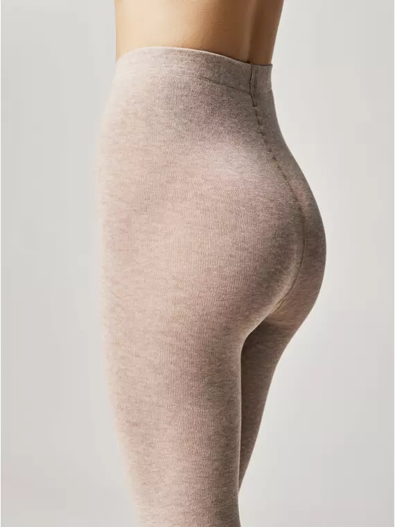 Теплые женские колготки estera 300 beige, 14С-65СПЕ, 2, ESLI,  - 4