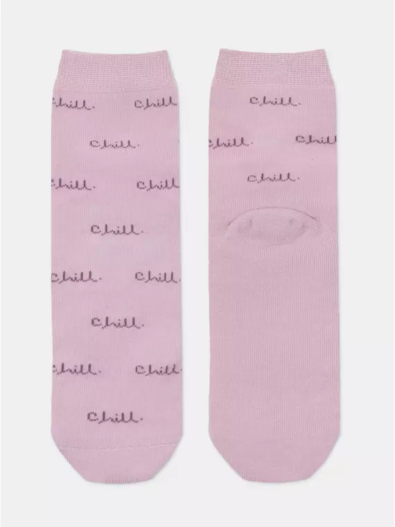 Женские носки с махровой стопой esli perfect 568 пепельно-розовый, 23С-86СПЕ, 36-39 (23-25), ESLI,  - 5