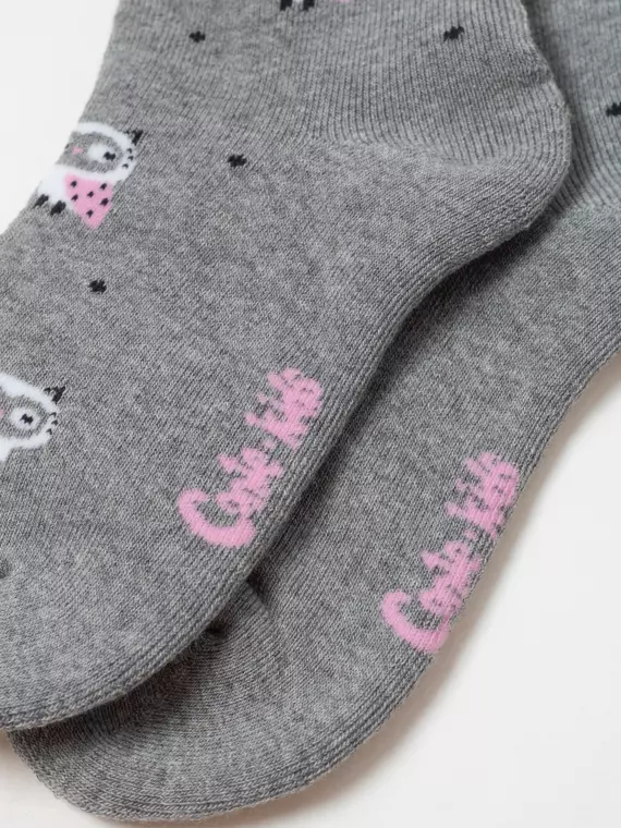 Носки детские sof-tiki (махровые) 758 серый, 21С-13СП, 18, CONTE-KIDS,  - 3