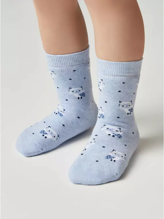 Детские махровые носки sof-tiki 758 голубой, 21С-13СП, 16, CONTE-KIDS,  - 2