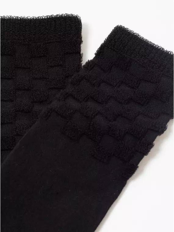 Женские махровые носки из хлопка conte comfort 550 черный, 23С-17СП, 38-39 (25), CONTE ELEGANT,  - 6