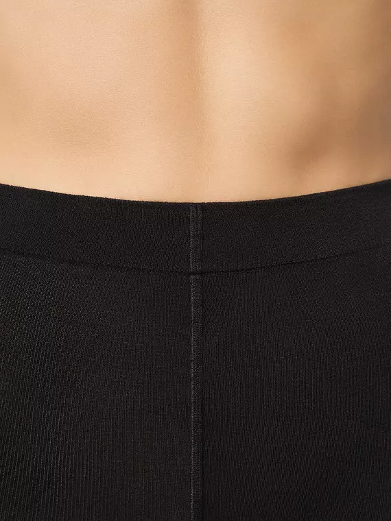 Женские теплые леггинсы minimi cotone 160 nero, pantacollant COTONE 160, 2, MINIMI,  - 6