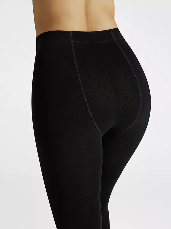 Теплые колготки minimi siberia 300 den (хлопок с флисом) nero, SIBERIA 300 (хлопок с флисом), 4, MINIMI,  - 11