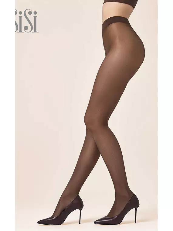 Женские колготки сисиi invisible control top 30 moka, INVISIBLE CONTROL TOP 30, 2, SISI,  - 1