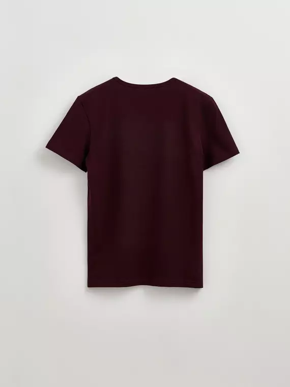 Футболка мужская diwari basic men mf 2024 dark bordo, 20С-1087ТСП, 170,176-108/XXL, DIWARI,  - 4