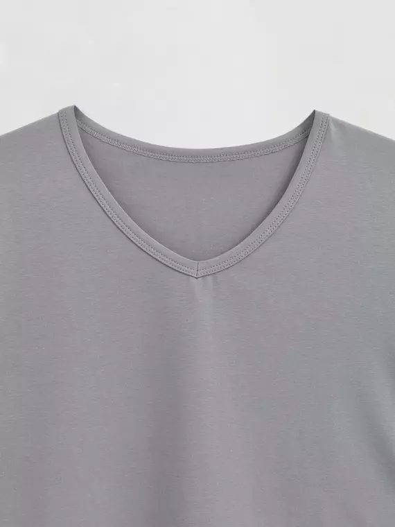 Мужская футболка diwari basic men mf 2025 light grey, 20С-1096ТСП, 170,176-108/XXL, DIWARI,  - 3