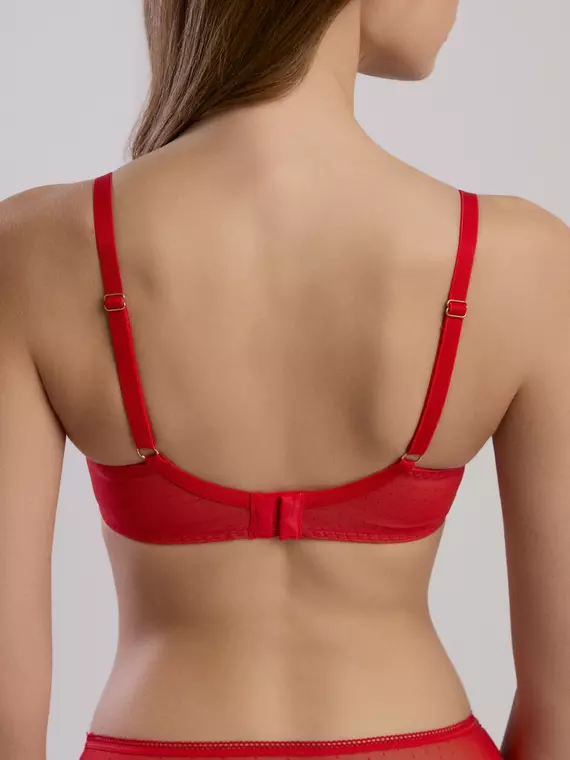 Бюстгальтер на каркасах conte nocturne tb6197 красный, 23С-0037КСП, 75B, CONTE ELEGANT,  - 3